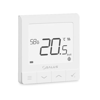 Salus SQ610RF Smart Home Wired Slimline Internet Controlled Thermostat