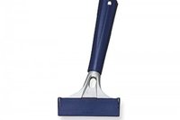 WINDOW SCRAPER WITH PLASTIC HANDLE