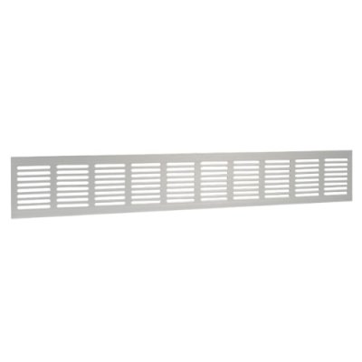 Grille plinthe alu alu 500x80