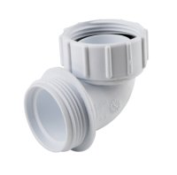 HepVO 32mm Waste Knuckle Adaptor BV11 WH