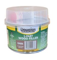 Douglas 2-Part Wood Filler Dark 400g