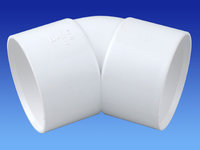 Waste Bend 40mm (1.5 inch) x 45 degree White EP40BW1