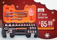 BAHCO 1/2IN DRIVE SOCKET SET