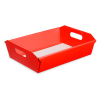 Red Silk Hamper Basket 310 x 220 x 90mm - Pack of 1