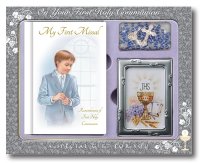 Communion Gift Set/Boy With Photo Frame   (C5183)