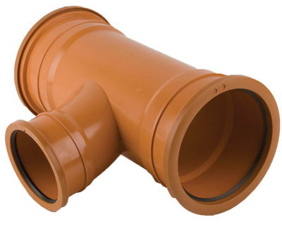 87.5 degree Triple Socket Branch 160x110mm