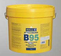B95 FLEXIBLE WOOD ADHESIVE 15kg (33 PER PLT)