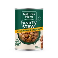 Natures Menu Dog Hearty Stew with Chicken & Vegetables Tins 12x415g