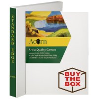 17mm Standard Edge Canvas  Rectangle Sizes Box Qty