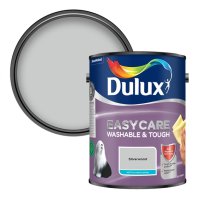 Dulux Easycare Silverwood Colour Swatch & 5L Paint Tin