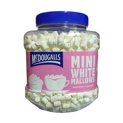 MC DOUGALLS WHITE MINI MALLOWS 450grm