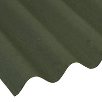 Corrugated Bitumen Roofing Sheet Green 2 Metre x 950mm Coroline