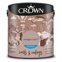 Crown Paint Mid Sheen  Vintage Crush 2.5l
