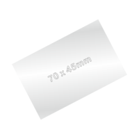 70 x 45mm (2.75 x 1.75'') Silver Engraving Pl
