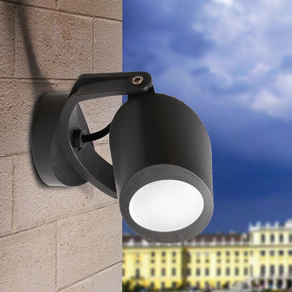 Fumagalli Minitommy 1 Wall Light Black