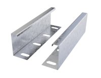 Medium Duty Cable Tray Wrapover Coupler Pre Galv