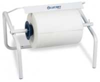Lucart Wiper Roll Dispenser Wall & Table Metal White