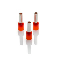 Orange Pre-Insulated Bootlace Ferrule 4mm2 (Pack 1000) | CEF409F