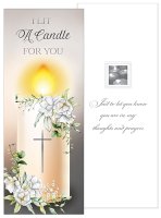 Card - I Lit A Candle For You   (20859)