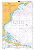 ADMIRALTY Chart - 4403 South East Coast of North America including the Bahama Islands and Greater Antilles