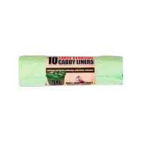 Ecobag 30L Compostable Caddy Liner Bag 565 x 630mm 10pk
