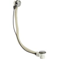 Bristan Round Pop Up Bath Waste with Overflow C W BATH06 C