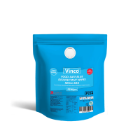 Vinco FS Wipe, Food Process Disinfecting Wipe, 2000 Sheet Blue, Refill Bag, 2 x 2000, Case