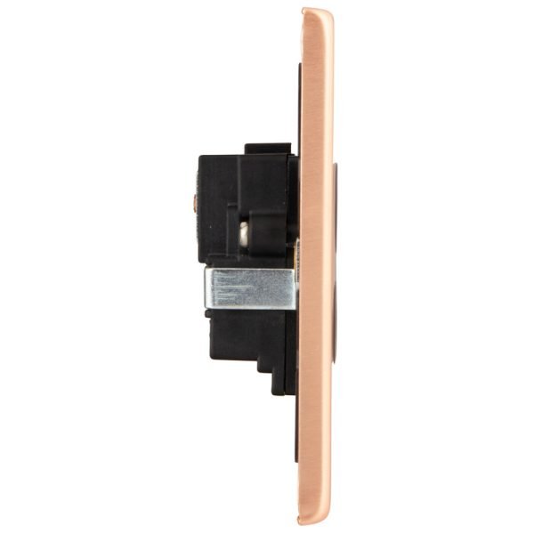 Copper 5A Unswitched Socket 6102-109