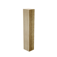 SOHO WALL MOUNTED COLUMN UNIT OAK