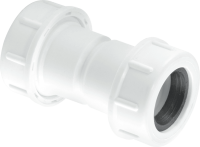 McAlpine 19-23mm Straight Overflow Connector R1M