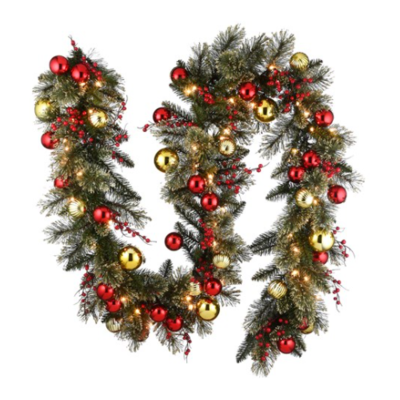 National Tree Country Dakota Pine Garland - 9ft