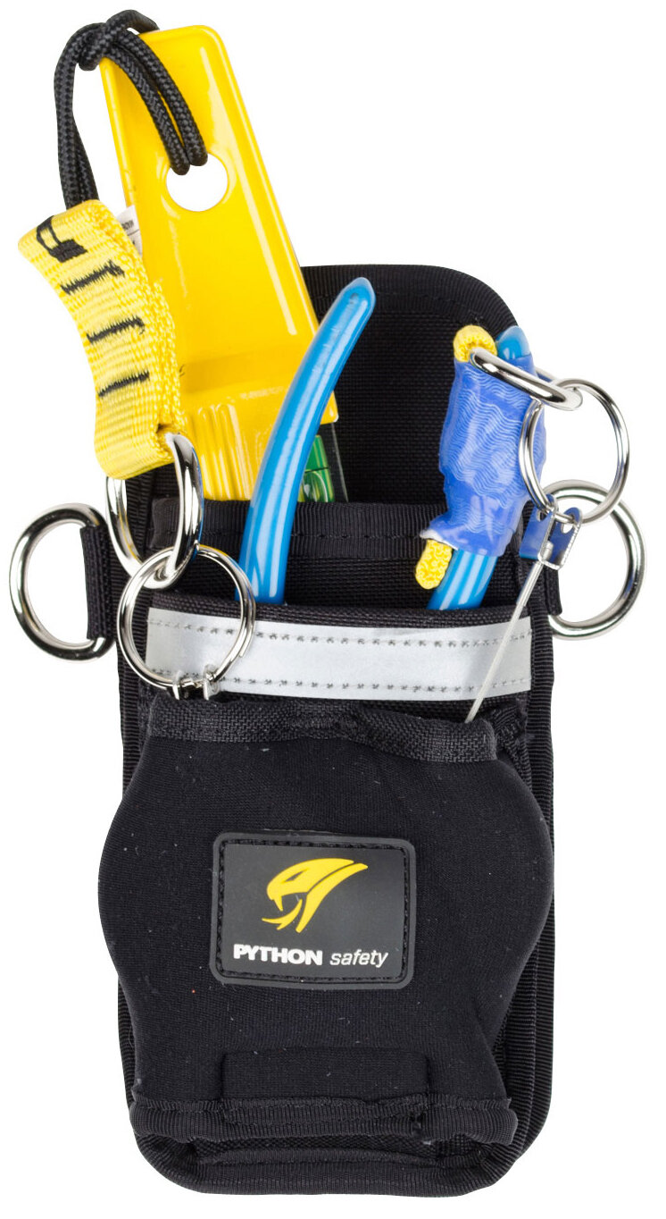 Python Dual Tool Holster with Retractors, harness attachment