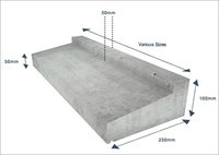 Concrete Window Cill 8 foot 4 inch (2550mm)
