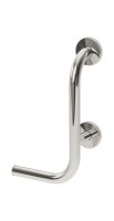 Bathex Knowle Right Hand Grab Rail (Toilet Roll Holder) 25mm Mirror Polish
