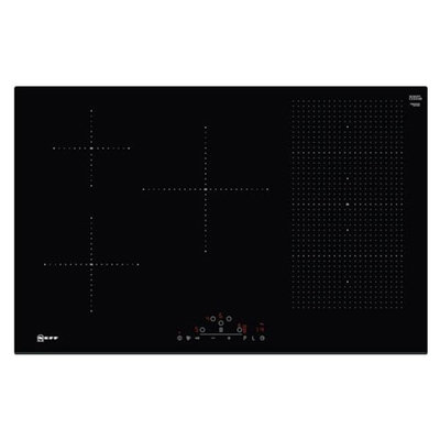 Neff 80cm FlexInduction hob with TouchControl - Black