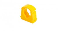 Talon Yellow Hinged Identification Clip 22mm Single