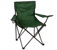 CAMPING CHAIR WITH ARMS | GREEN