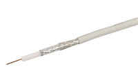 RG6 COAX CABLE WHITE (COIL 100M) ECA