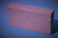 Hanlon High Strength Solid Concrete Block 100mm (4inch) 15N Red