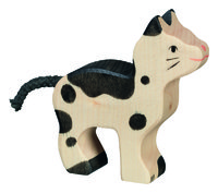 Holztiger Cat Small Black /White