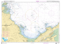 French Chart - 7154 De l'&Icirc;le de Br&eacute;hat au Cap Fr&eacute;hel - Baie de Saint-Brieuc