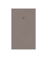 SLATE TAUPE 1500X900MM RECTANGULAR SHOWER TRAY & WASTE