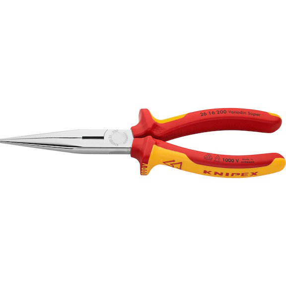 Knipex  Long  / Snipe Nose Pliers 1000V VDE 200mm
