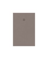 SLATE TAUPE 1200X800MM RECTANGULAR SHOWER TRAY & WASTE