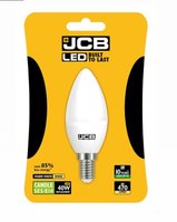 JCB 6W (40W) LED E14 CANDLE LAMP WARM WHITE 470 LUMEN