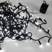 25.6M 320 LED Cool White Outdoor String Lights