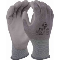 UCI GREY PU PALM COATED GLOVE - CUT LEVEL 1