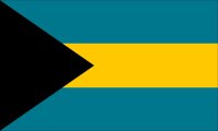 Bahamas Flag 1/2 Yard