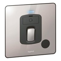 Legrand Synergy Fused Unit with Cord Outlet and Neon Switched | LV0501.3227