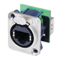 Neutrik NE8FDP | RJ45 feedthrough receptacle